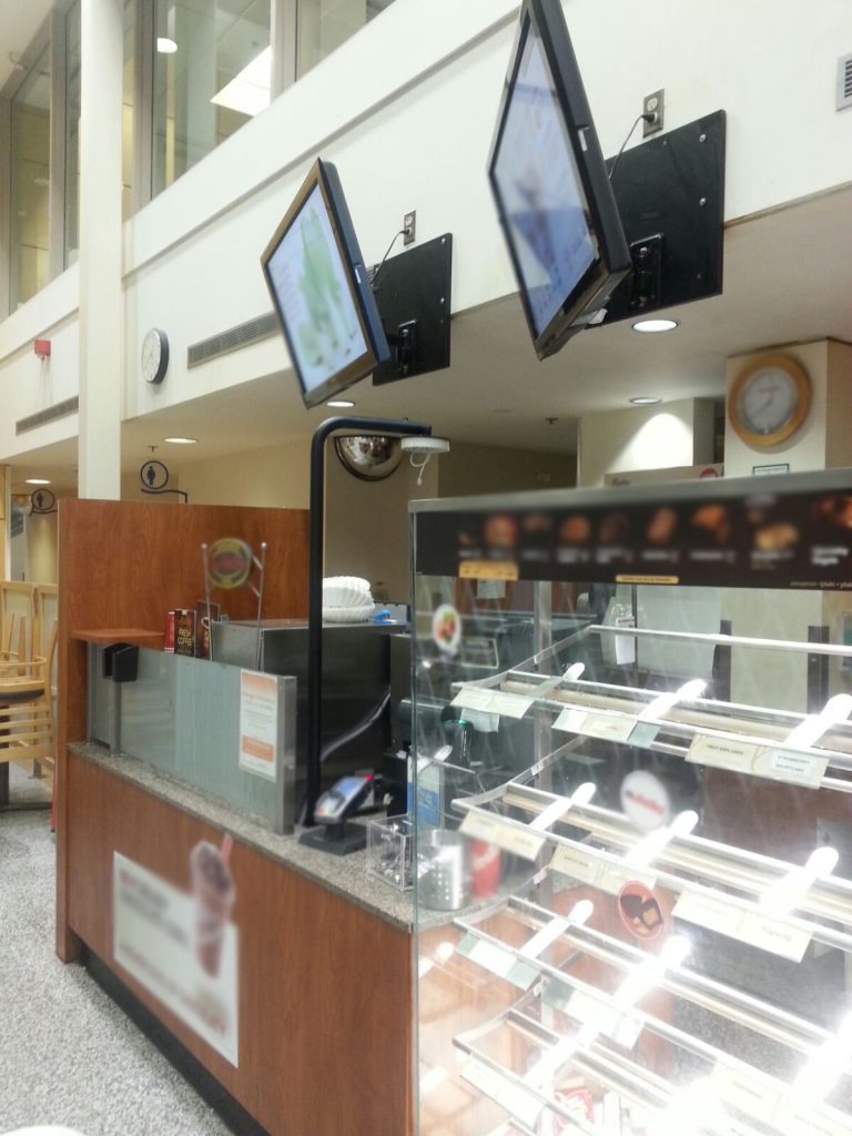 Retail Television Installation
